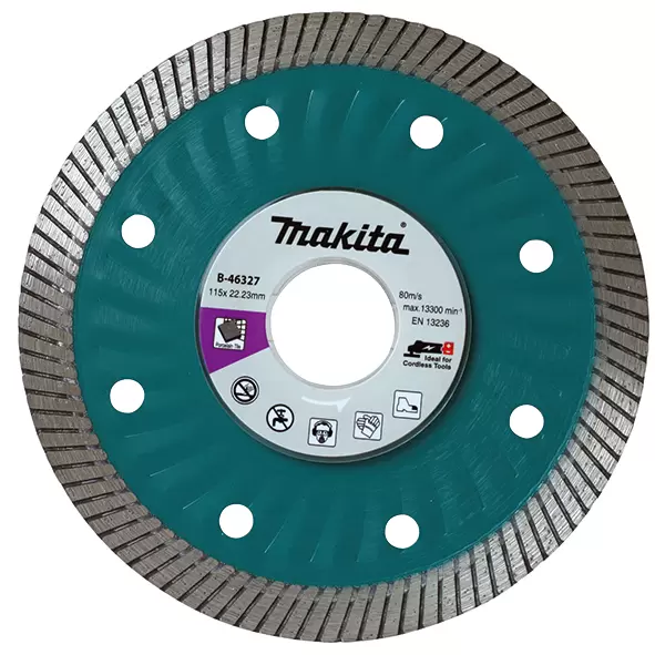 Dijamantski list sa talasastim oblikom za suvo sečenje 115mm D-41626 Makita