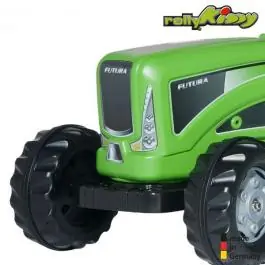 Traktor na pedale sa prikolicom zeleni Rolly Kiddy Futura