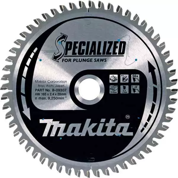 List cirkulara testera za Aluminijum 250 x 80 zuba x 30mm MAKITA - proizvod na akciji