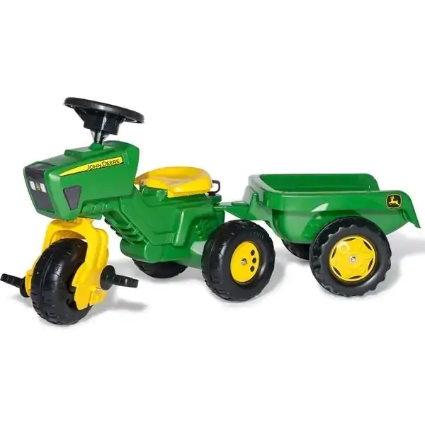 Traktor za decu sa prikolicom John Deere RollyTrac