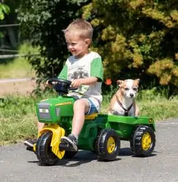 Traktor za decu sa prikolicom John Deere RollyTrac