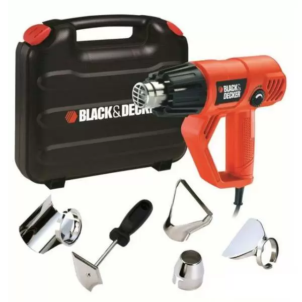 Fen za vreli vazduh u koferu sa priborom KX2001K Black & Decker