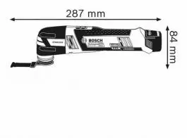 Akumulatorski Multi-Cutter GOP 12V-28 Professional Solo Bosch