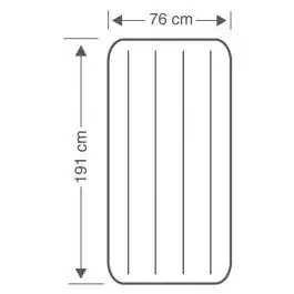 Krevet na naduvavanje Dura Beam Standard 76x191x25 cm INTEX 64756