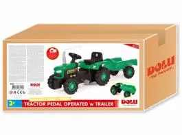 Traktor na pedale sa prikolicom 080530 DOLU TOYS