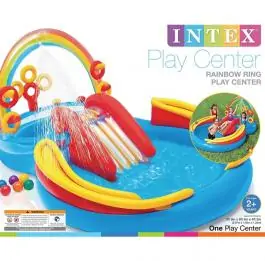 Bazen za decu Play Centar Rainbow Ring 297x193x135 cm INTEX 57453