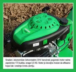 Motokultivator-freza 60cm GK600 GARDENmaster