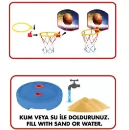 Basketball set podesivi za decu 93 - 126 cm Dede Toys