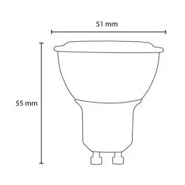 Osram spot LED sijalica toplo bela 5W O98678