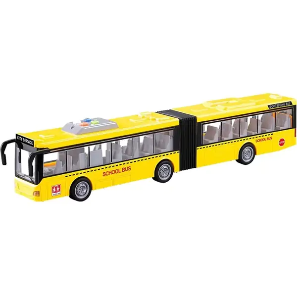 Autobus 1:16 produzeni zuti sa zvukom I svetlom B/O (1/18) Wenyi WY913A - proizvod na akciji