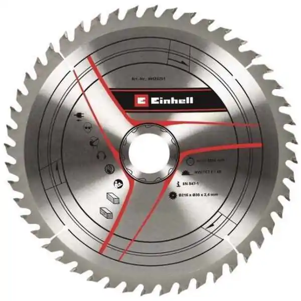 Einhell rezni list TCT 216x30x2.8mm T48