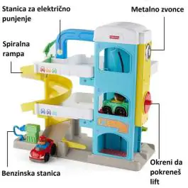 Fisher-Price Garaža sa liftom