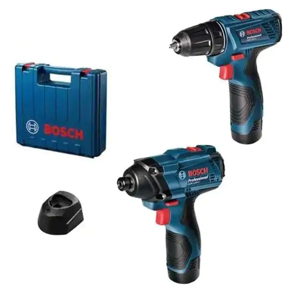 Bosch GSR 120-Li + GDR 120-LI Set akumulatorskih alata u koferu