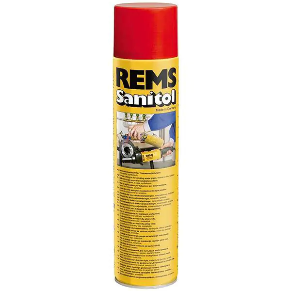 Emulzija za narezivanje navoja REMS Sanitol spray 600 ml - proizvod na akciji