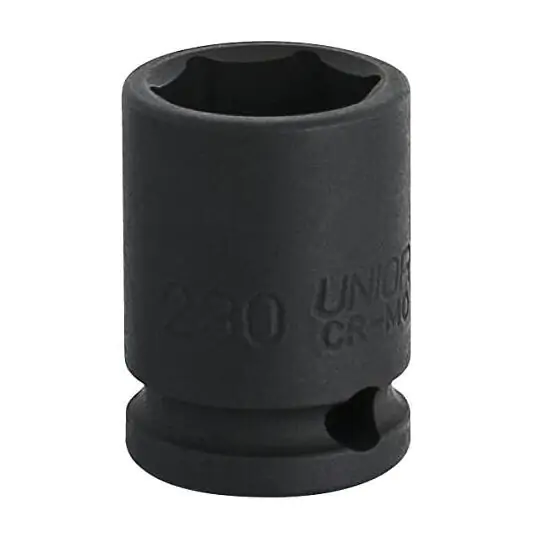 Unior nasadni ključ 230/4 6p IMPACT prihvat 3/8" 8mm