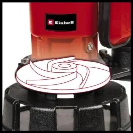 Einhell GE-DP 900 Cut potapajuća pumpa za prljavu vodu 2"