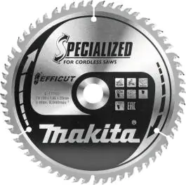 Makita list testere za drvo za aku. cirkulare 190x20x60z EFFICUT E-11162