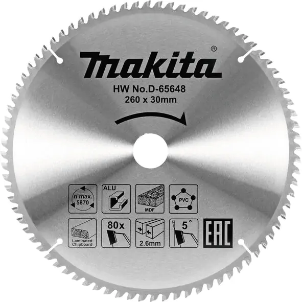 Makita list cirkulara univerzalni 305X30x100z D-65682 - proizvod na akciji