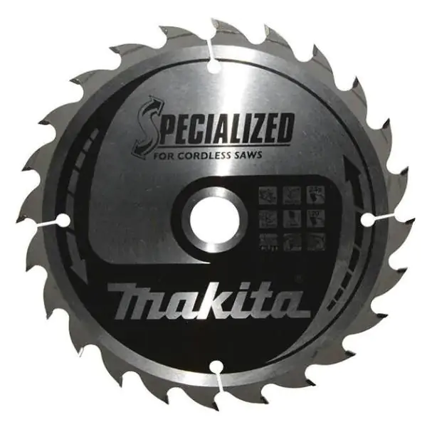 Makita list testere za drvo za aku cirkulare 165x20x24z