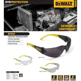 DeWalt DPG54-2D Protector Zaštitne naočare ojačane, tamne 2D