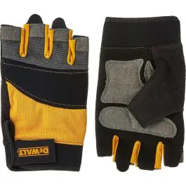 DeWalt DPG213L SECUREFIT™ zaštitne rukavice bez prstiju, za razne namene, perive