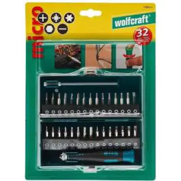 Wolfcraft 1389000 Set bitova Micro Bit Box