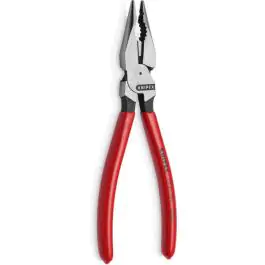 Knipex 08 21 185 Kombinovana špic klešta 185mm, sa gumiranim ručkama