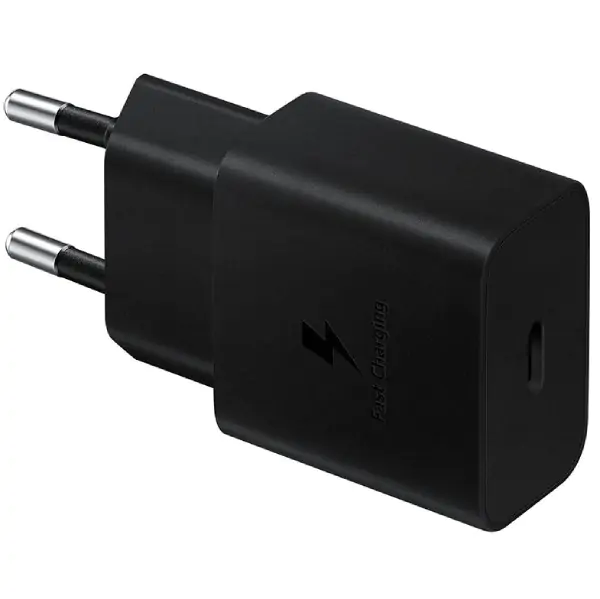 Samsung kućni punjač, USB-C 15W, crni