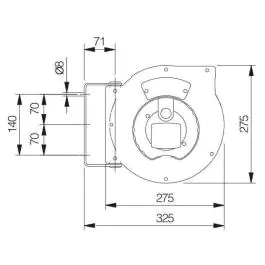 Mavel Motalica za crevo - vazduh Roll Master Plus Air 6mm/12 m