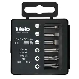 Felo set industrijskih bitova 50mm PH/PZ/SL