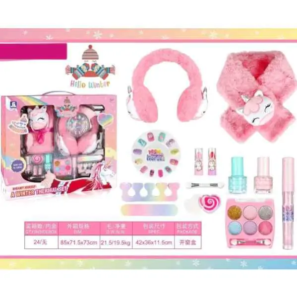 Igračka šminka DIY set sa roze aksesoarima