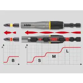 Felo magnetni udarni držač bitova 95mm