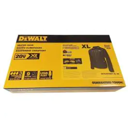 DeWalt DCHJ090BD1 Soft-Shell jakna sa grejačima, 1x2.0Ah, sa adapterom