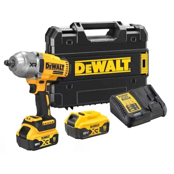 DeWalt DCF900P2T Akumulatorski udarni odvrtač, 2x5,0 Ah + Kofer - proizvod na akciji