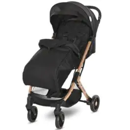 Lorelli kolica za bebe Fiorano black+ footcover