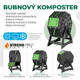 Komposter okretni 70L STREND PRO