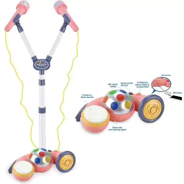 Igračka dupli mikrofon sa stalkom