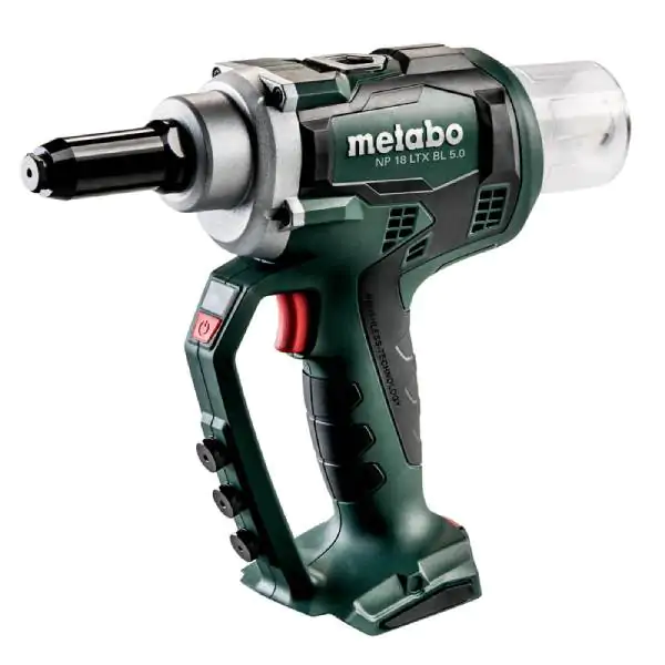 Metabo NP 18 LTX BL 5.0 akuumulatorski pištolj za pop-nitne Solo