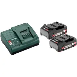 Metabo Basic Set 18V/2x2.0Ah Li-Power+punjac SC 30