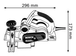 Električno rende GHO 40-82 C BOSCH