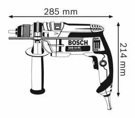 Vibraciona električna bušilica brzo-stezna glava GSB 16 RE Professional BOSCH