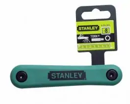 Set inbusa T9-T40 Stanley 8kom