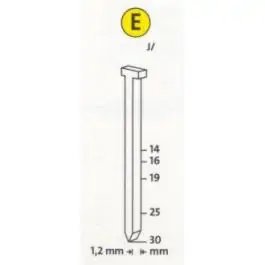 Ekseri za heftalicu tip E 19mm 2600 kom Novus