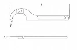 Ključ za holendere 120-180 Beta