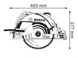 Ručna kružna testera GKS 235 Turbo Professional Bosch